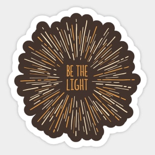 Be the Light Sticker